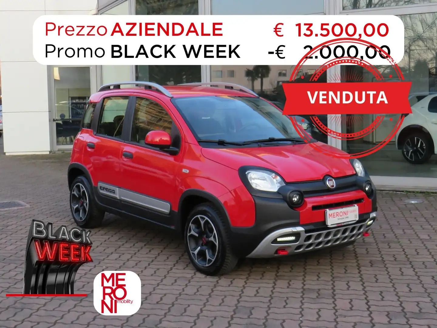 Fiat Panda 1.0 FireFly S&S Hybrid Cross Rot - 1