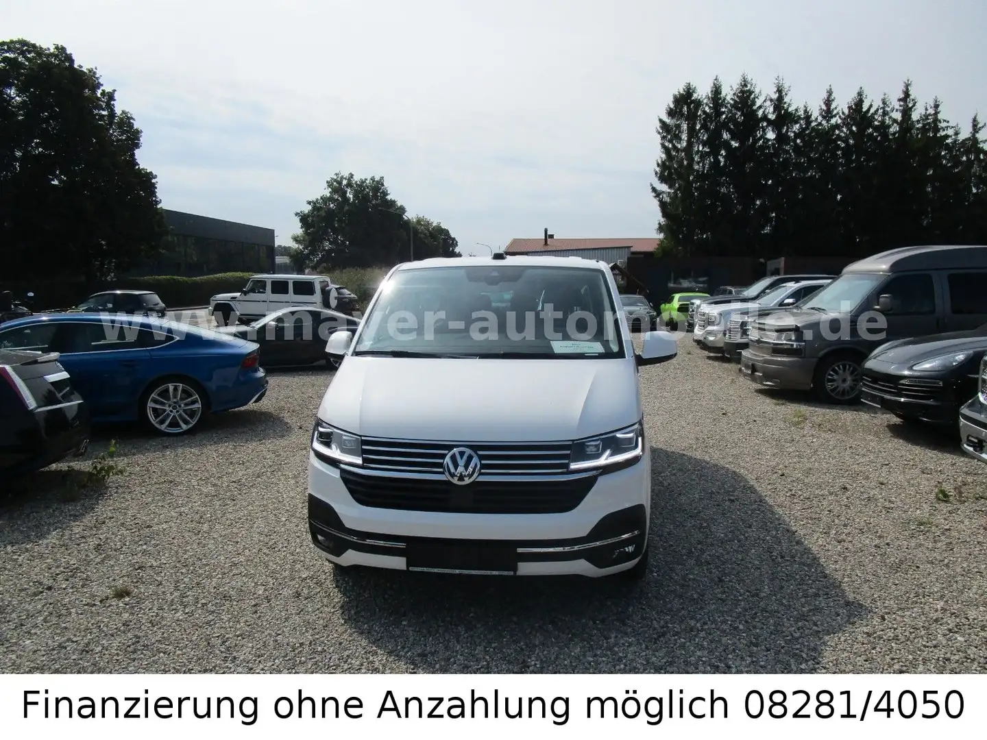 Volkswagen T6 Multivan Highline*ACC*Kamera*Standheizung*TOP Weiß - 2