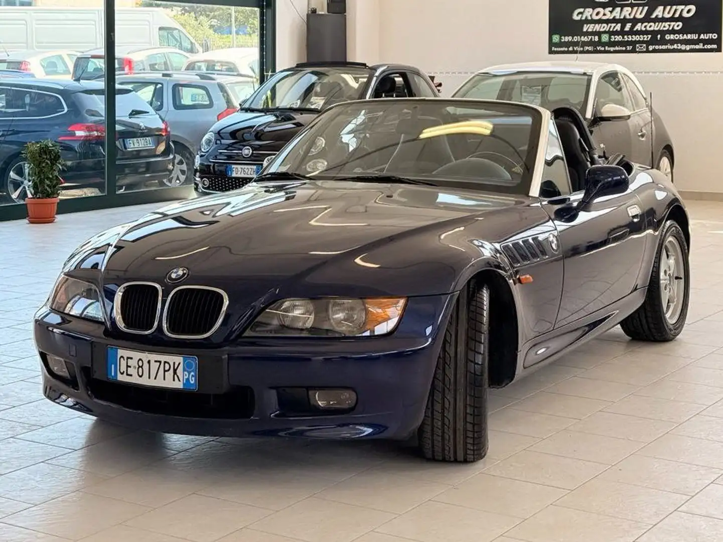 BMW Z3 Z3 Roadster 1.8 116cv Blu/Azzurro - 2
