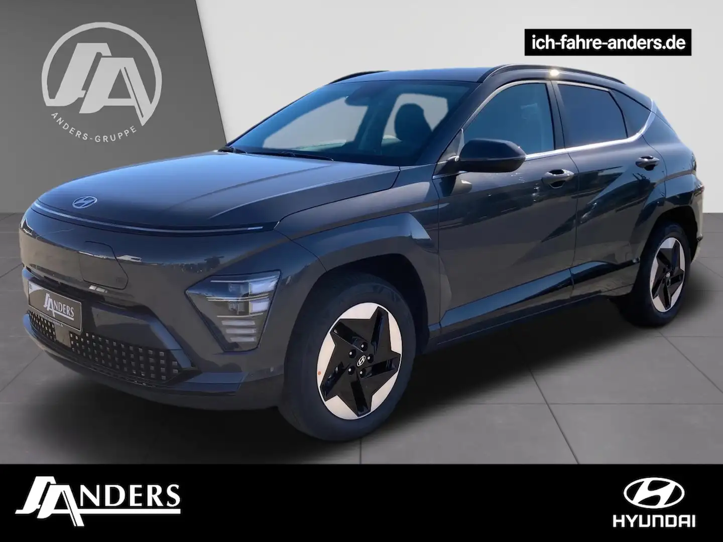 Hyundai KONA SX2 MY25 EV 48,4 kWh TREND +Kamera+LED+SHZ Grau - 1