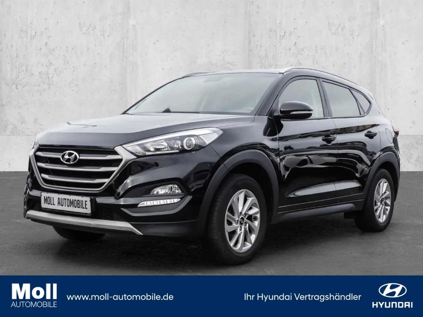 Hyundai TUCSON Style 2WD 1.6 EU6d-T Navi LED Dyn. Kurvenlicht Meh Zwart - 1