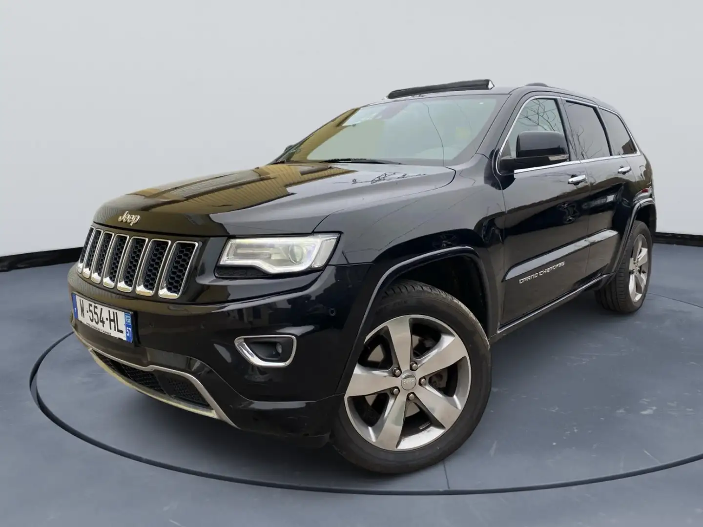 Jeep Grand Cherokee Overland Noir - 1