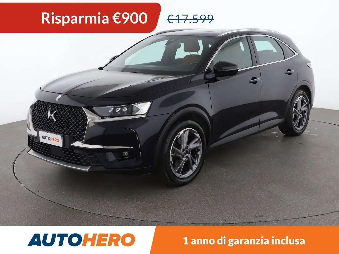 DS Automobiles DS 7 Crossback 1.6 PureTech Grand Chic 225 CV aut. Nero - 1