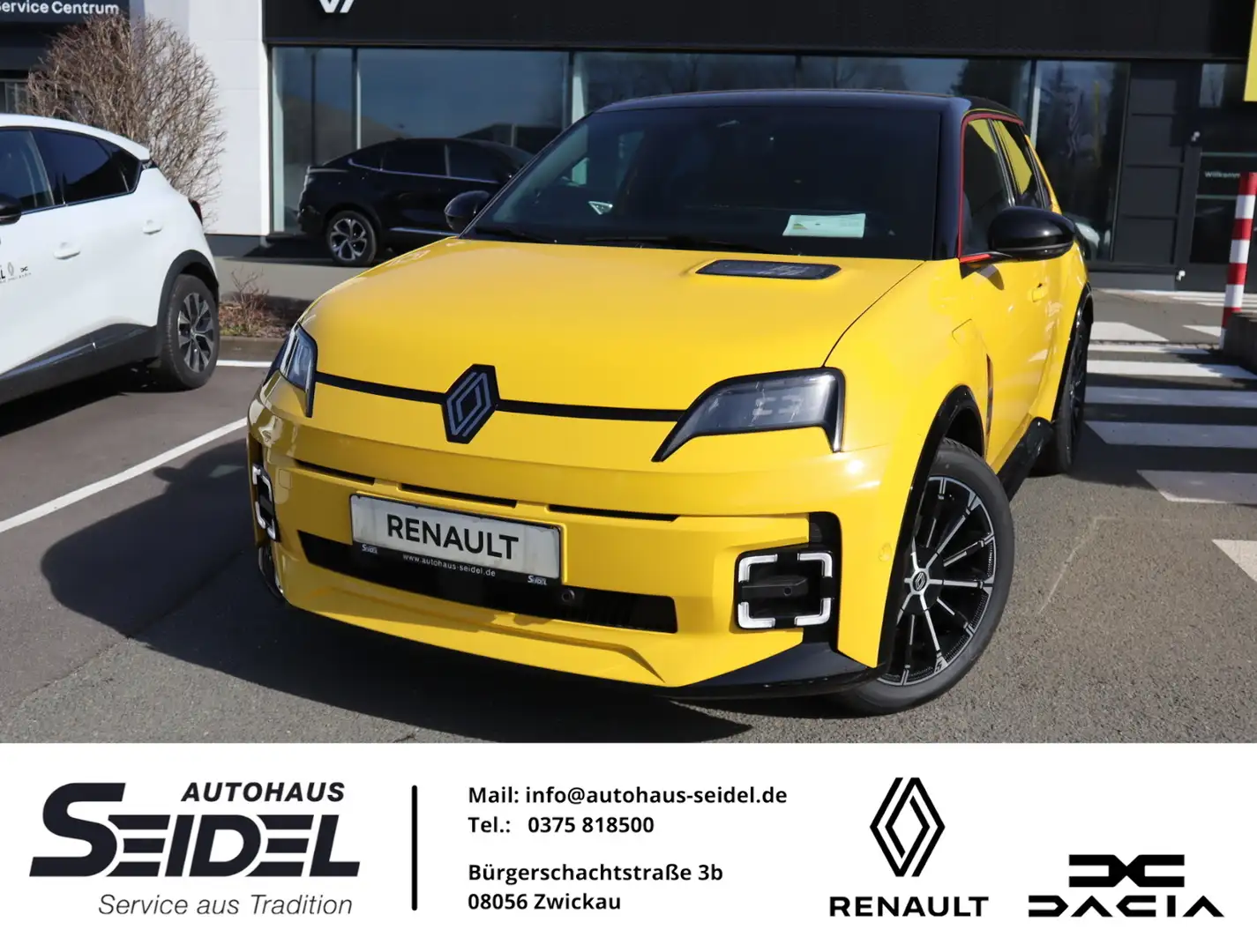 Renault R 5 E-Tech Iconic Five 150 Comfort Range Nero - 1