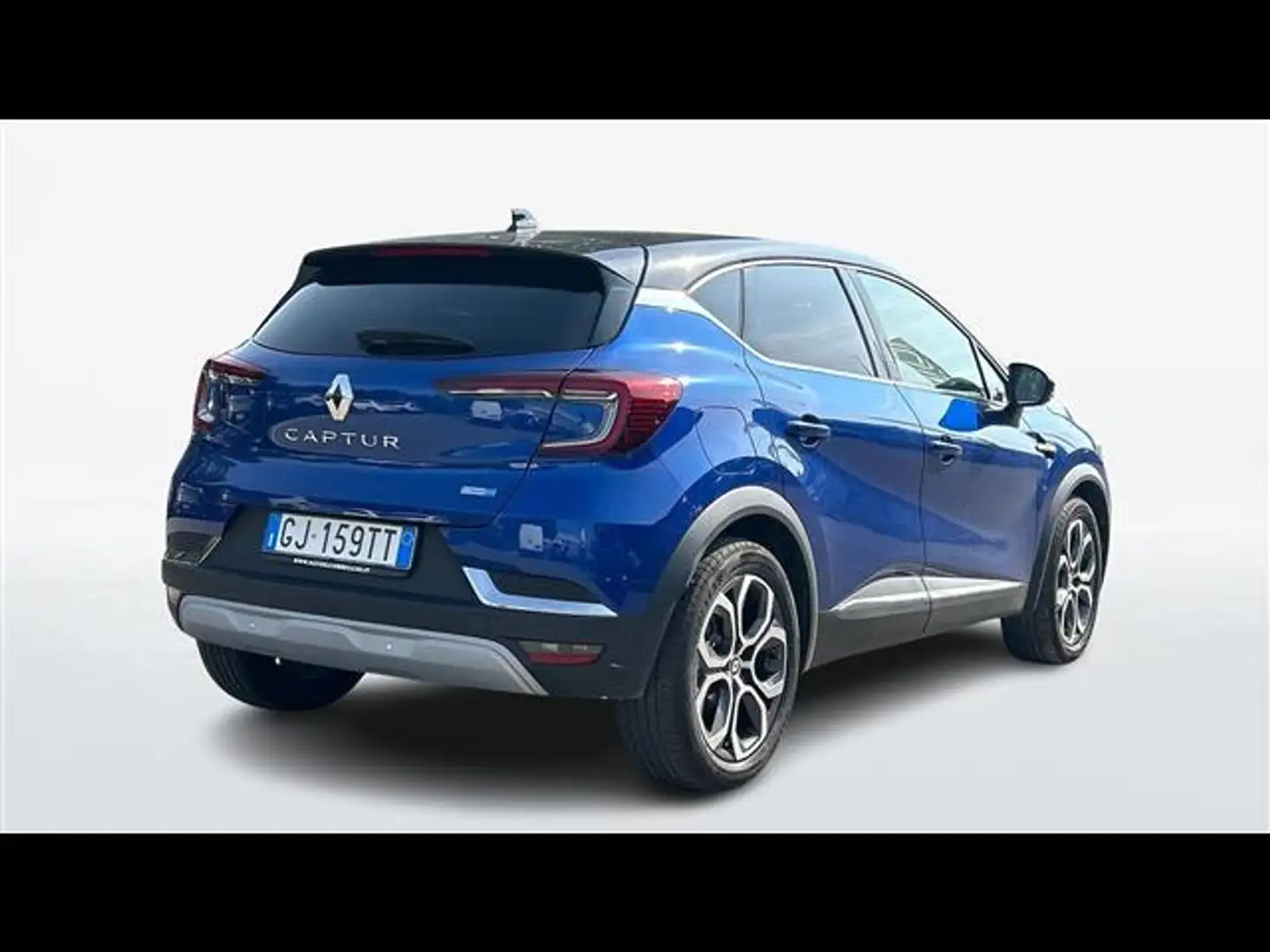 Renault Captur 1.6 E-Tech hybrid Techno Fast Track 145cv auto Bleu - 2