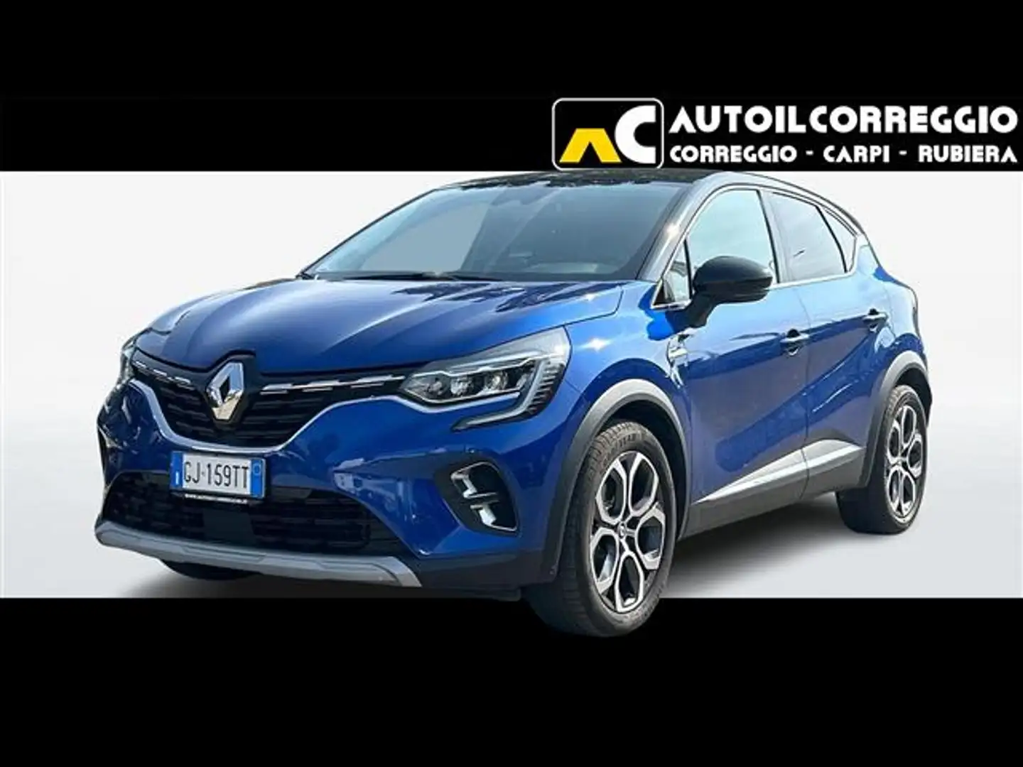 Renault Captur 1.6 E-Tech hybrid Techno Fast Track 145cv auto Bleu - 1