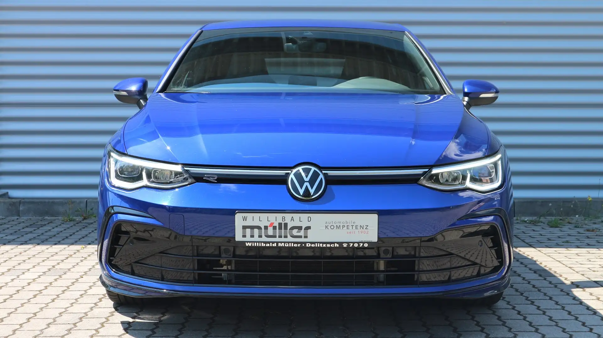 Volkswagen Golf R-Line Bleu - 2