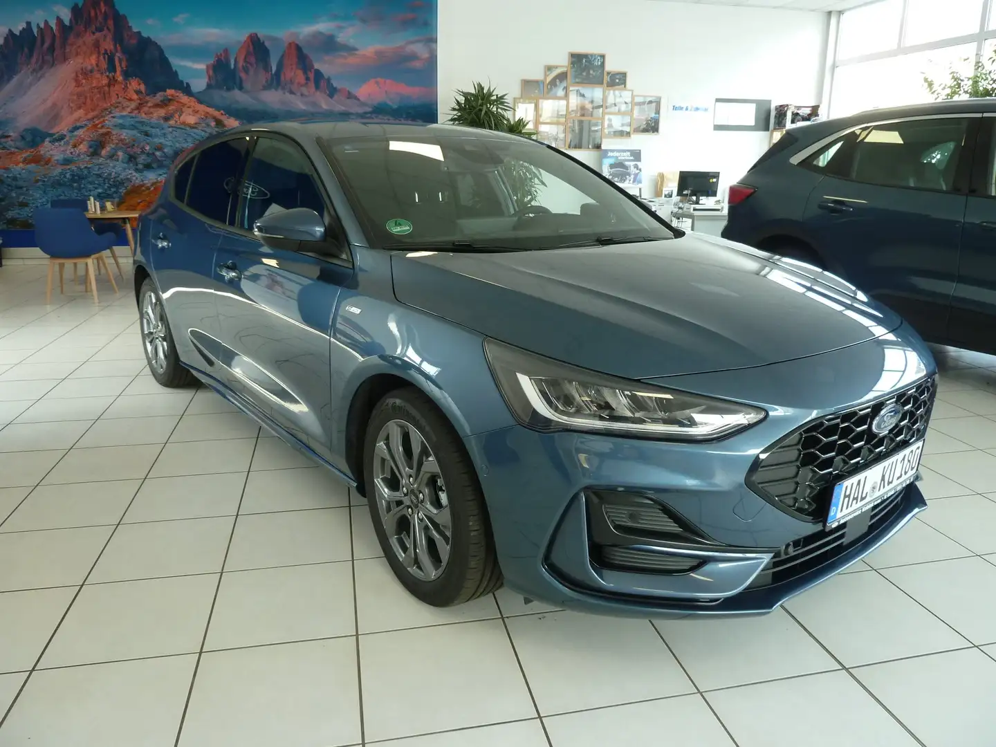 Ford Focus ST-Line X Blau - 1