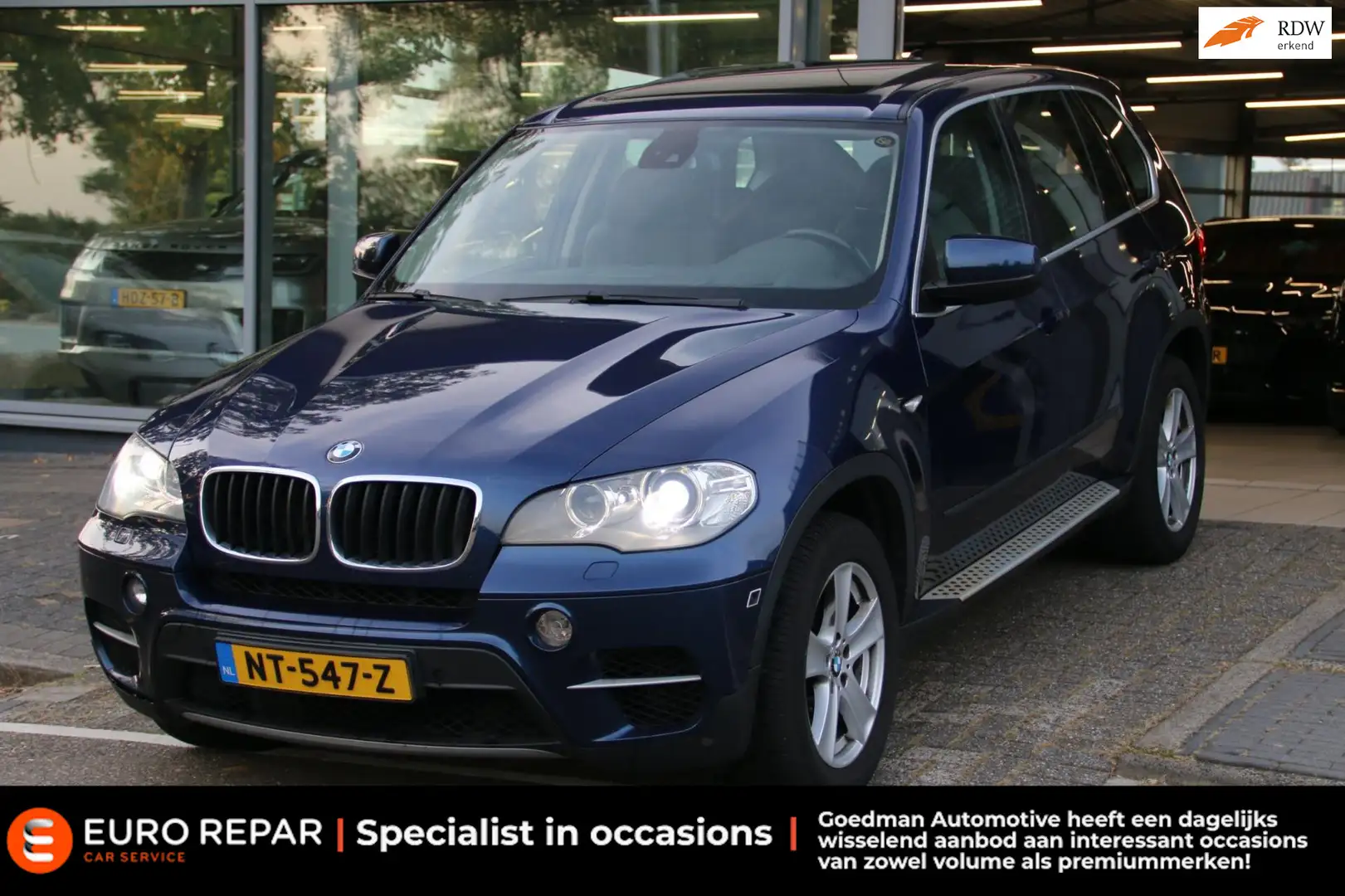 BMW X5 XDrive30d High Executive + WINTERSET EXPORT PRICE! Blauw - 1