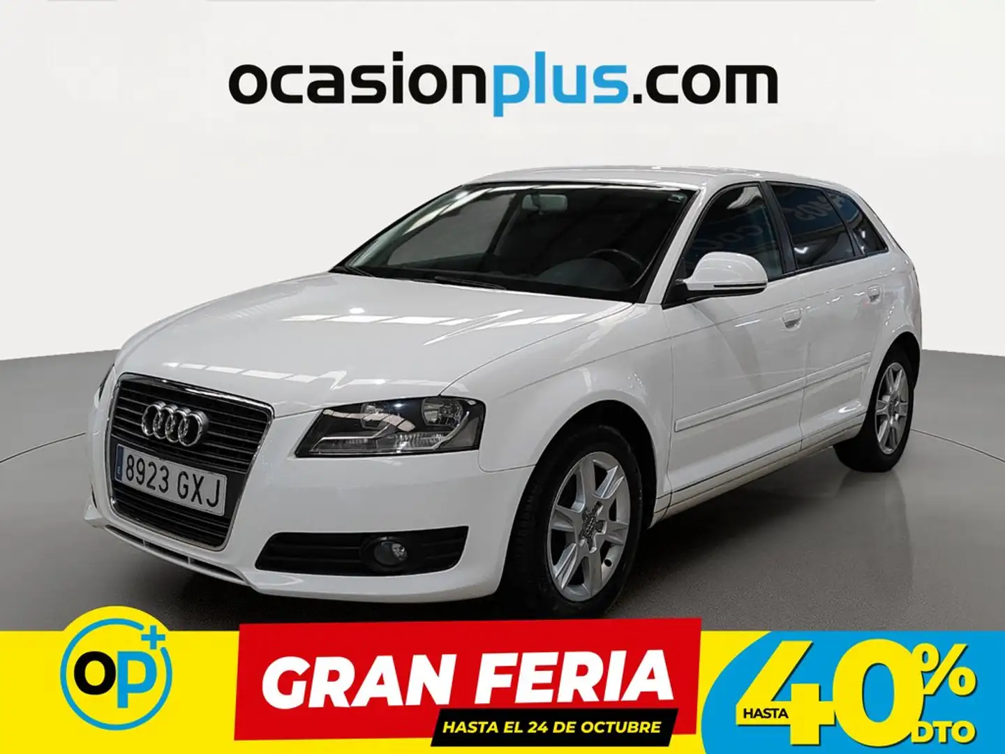 Audi A3 Sportback 1.6TDI Attraction S-Tronic Blanco - 1