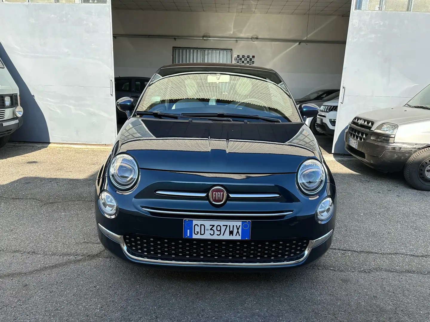 Fiat 500 1.0 hybrid Dolcevita NEOPATENTATO , unico prop , Blau - 1