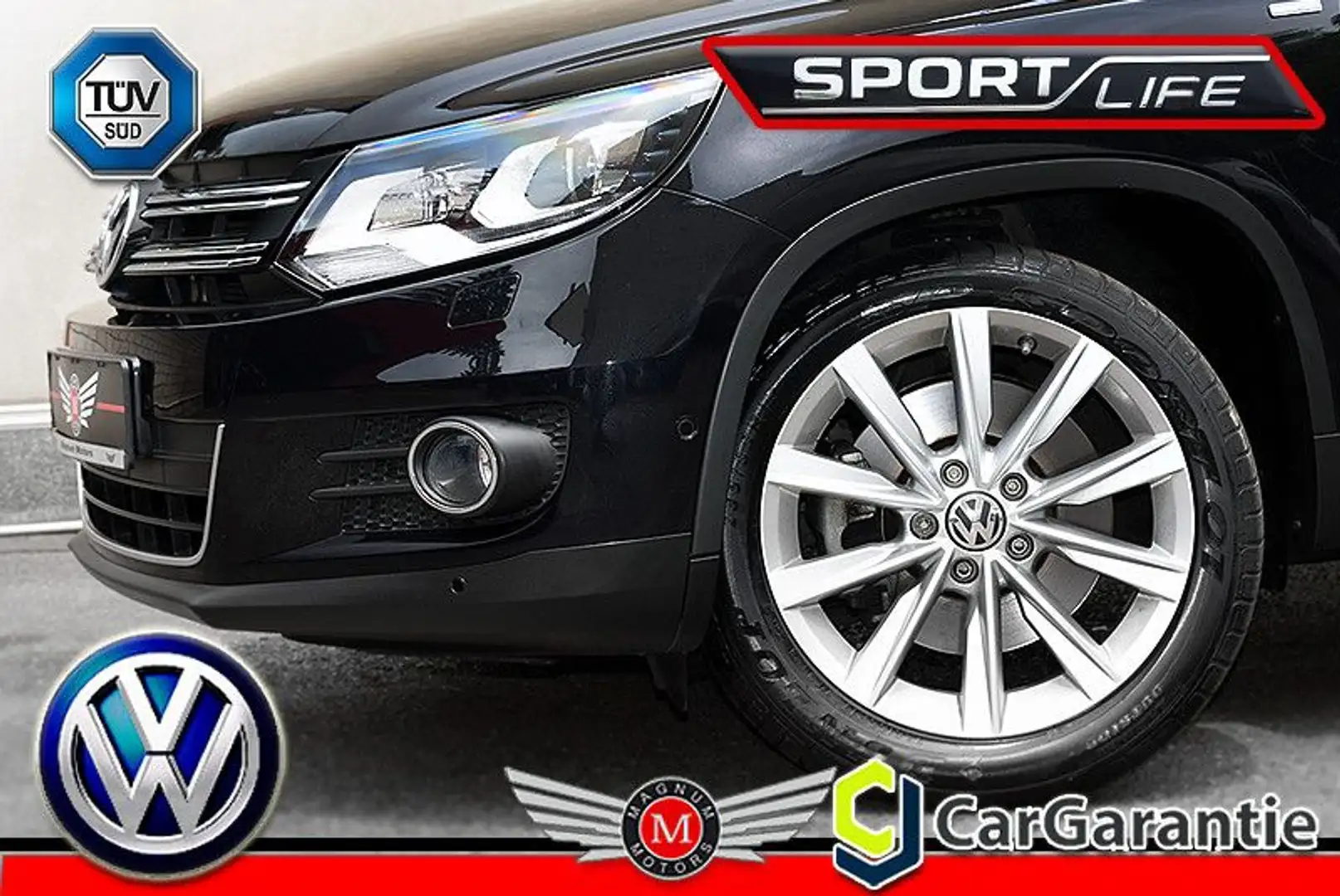 Volkswagen Tiguan TIGUAN 1.4 TSi SPORT *1.Hd*Bi-Xenon*Temp.*R-Cam* Nero - 1