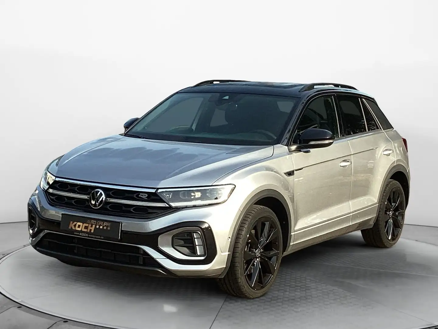 Volkswagen T-Roc 1.5TSI R-Line DSG NAVI AHK LED PANO KAMERA Argent - 2