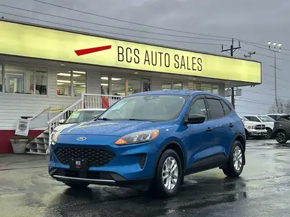 Blue 2020 Ford Escape S FWD SUV / Crossover Front-Wheel Drive 8-Speed Automatic