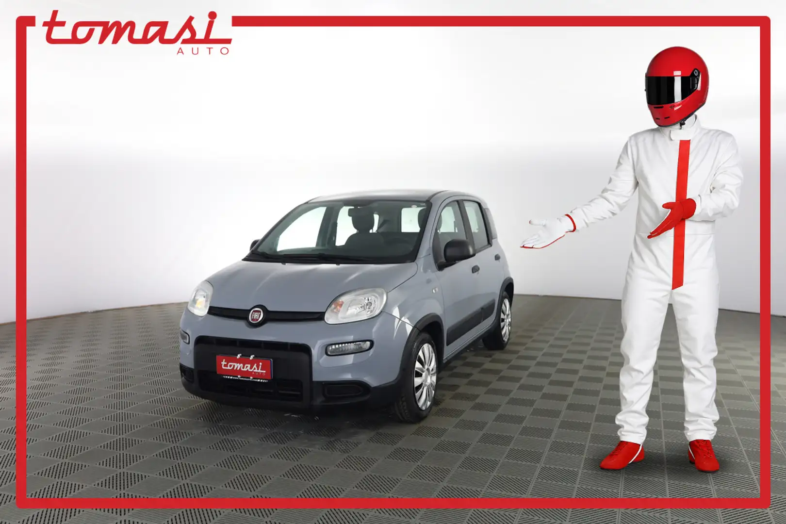 Fiat Panda 1.0 FireFly Hybrid City Life Grau - 1