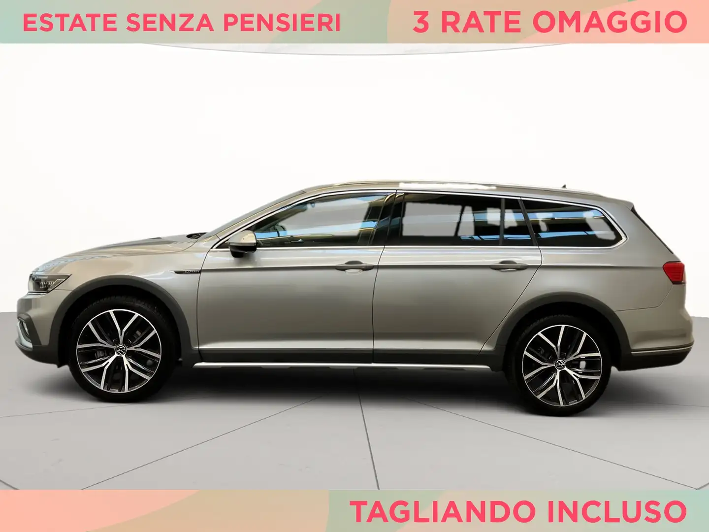 Volkswagen Passat Variant alltrack 2.0 tdi 4motion 200cv dsg Grigio - 2