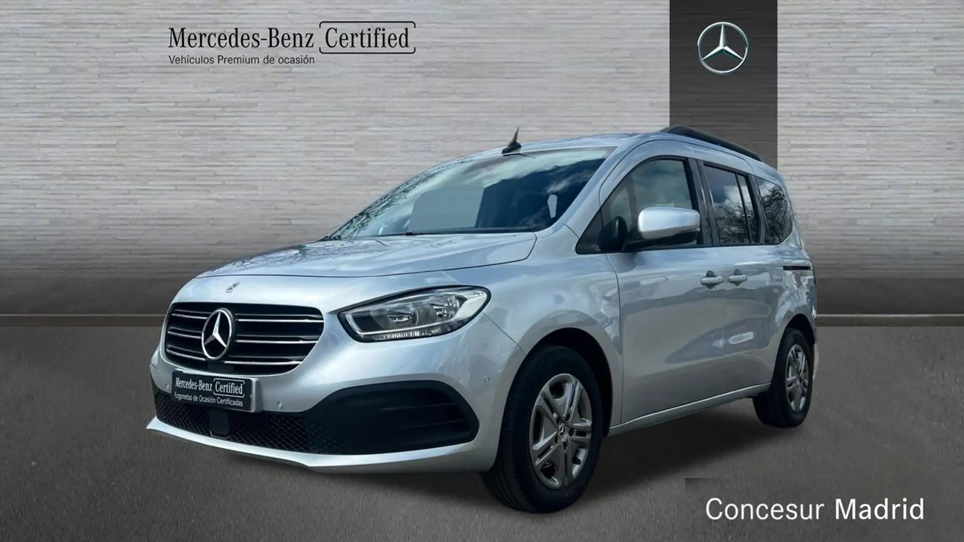 Mercedes-Benz T-Class 180 d Plateado - 1