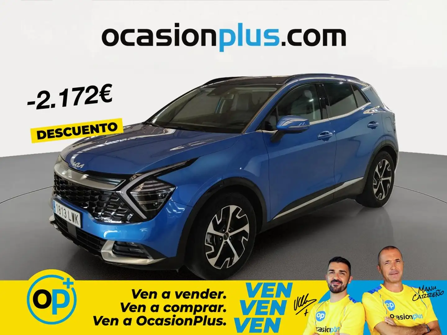 Kia Sportage 1.6 T-GDi MHEV Tech DCT 150 Azul - 1