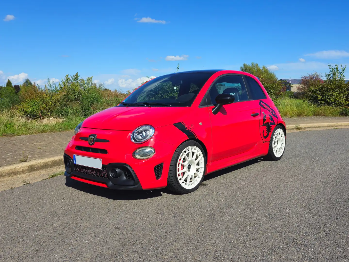 Abarth 595 Competizione Rood - 1