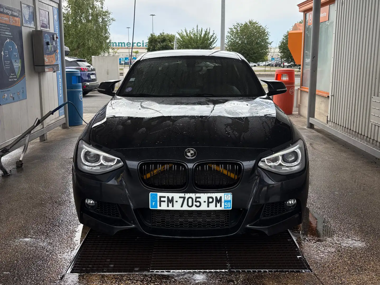 BMW 116 116I 136 CH SPORT Noir - 1