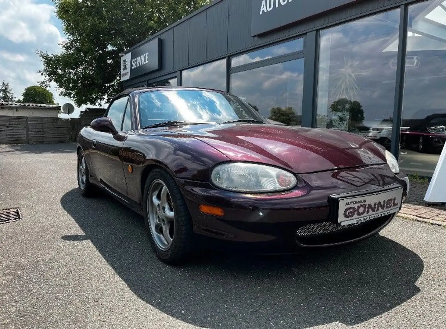Mazda MX-5 1.6 i Miracle neuer Lack Burdeos - 1