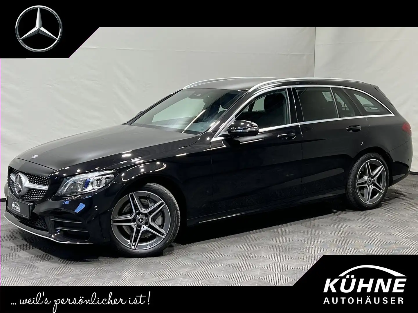 Mercedes-Benz C 300 T AMG Line 4MATIC MultiBeam Kamera JSterne Schwarz - 1