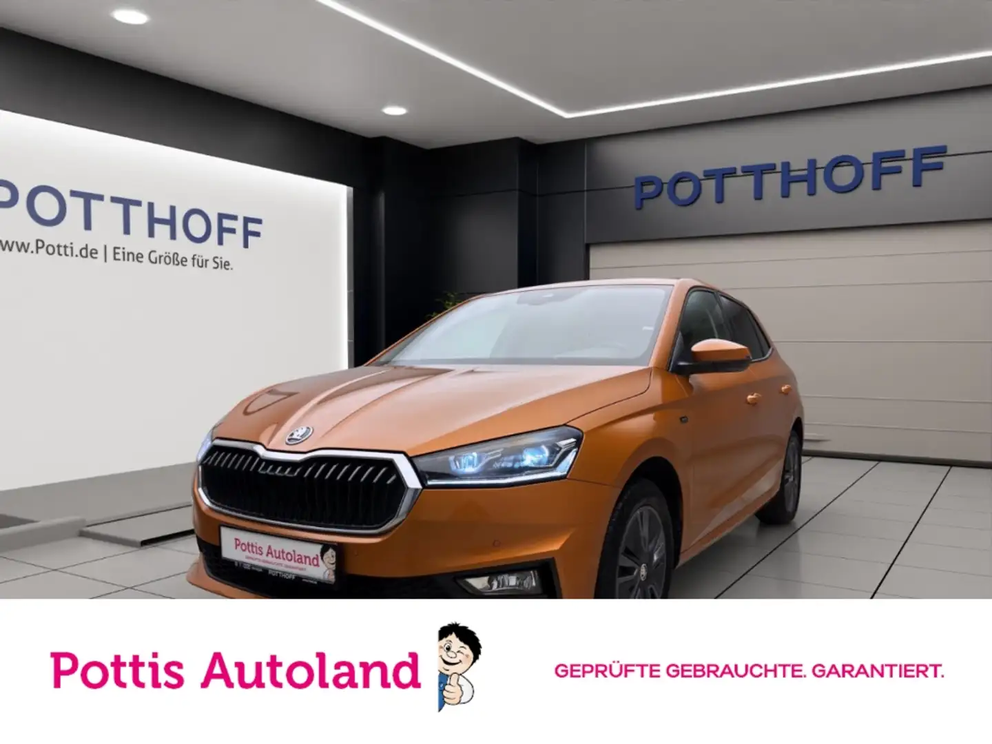 Skoda Fabia 1.0 TSI DRIVE SITZHZG LED KAMERA PDC Orange - 1