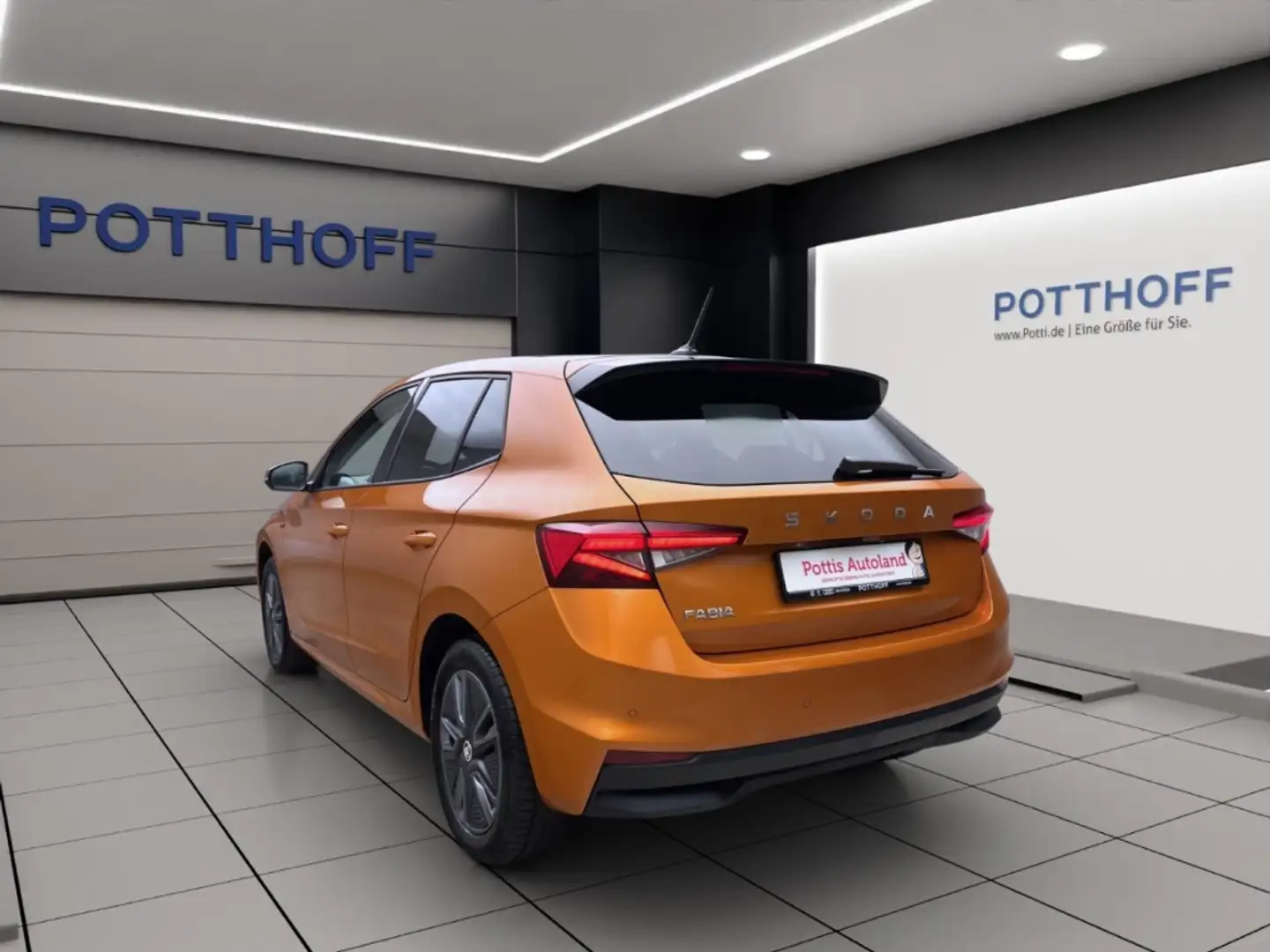 Skoda Fabia 1.0 TSI DRIVE SITZHZG LED KAMERA PDC Orange - 2