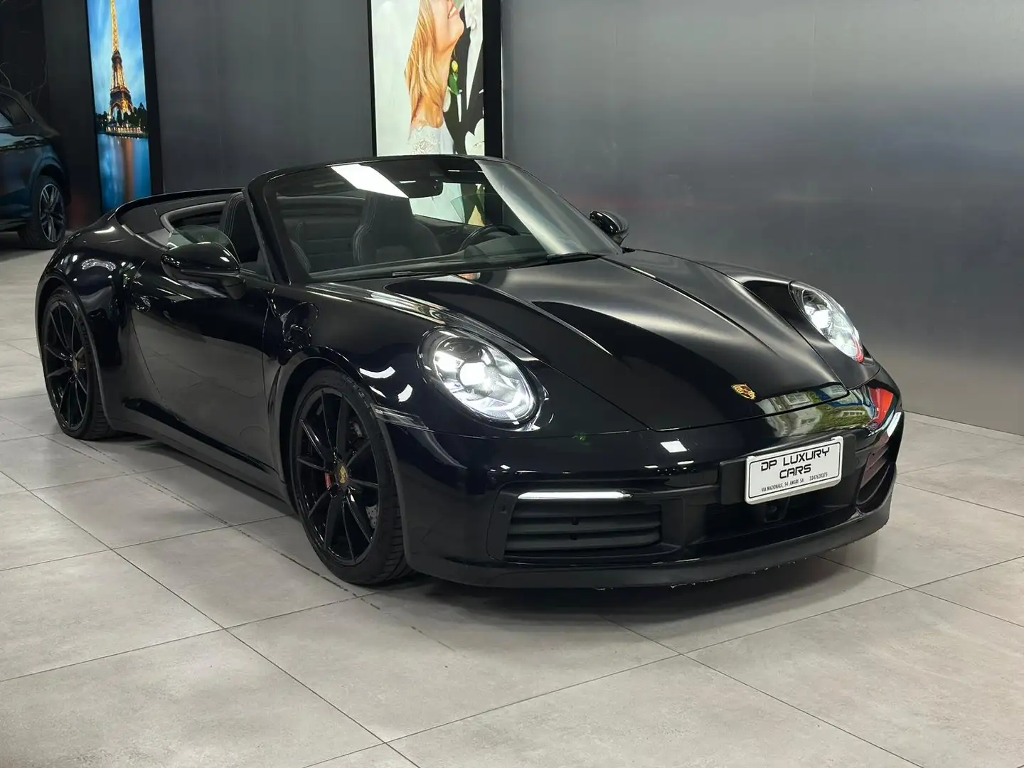 Porsche 911 911 VIII Carrera 992 Cabrio 3.0 Carrera 4S auto Nero - 1