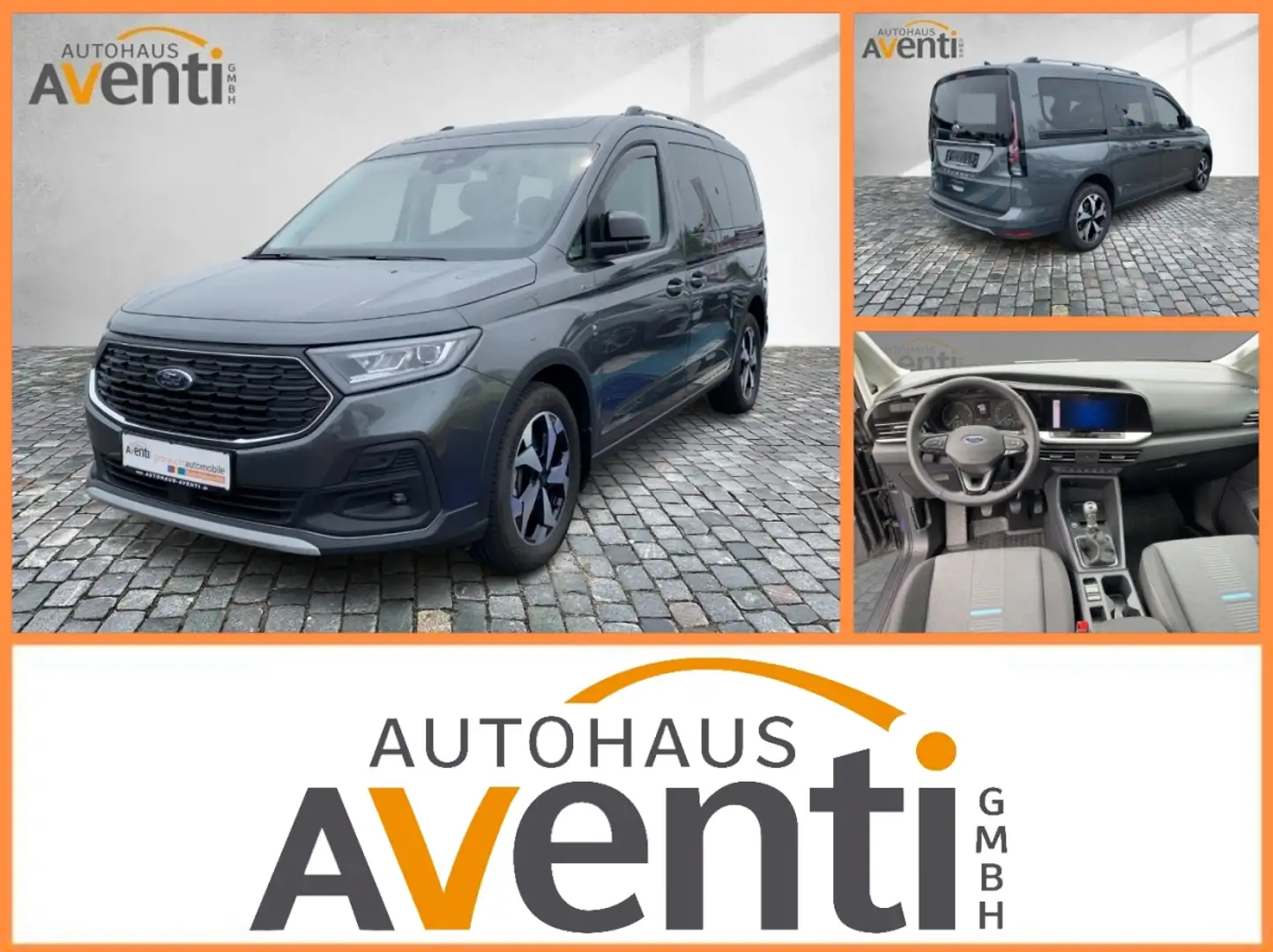Ford Grand Tourneo Connect Active *Pano*SpurH*Navi*LED Grau - 1