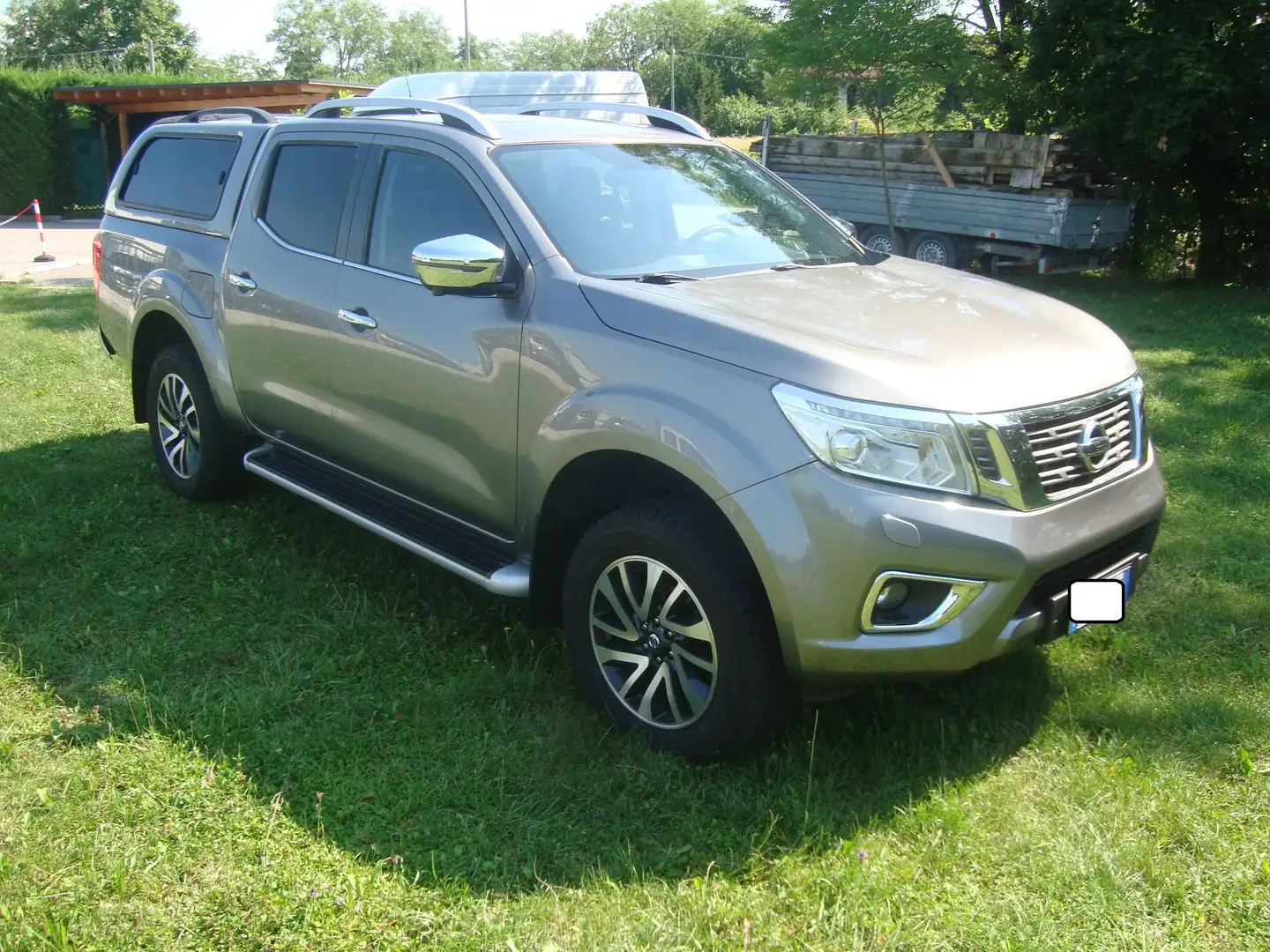Nissan Navara Navara III 2016 2.3 dci Tekna 4wd 190cv auto my18 Grigio - 1