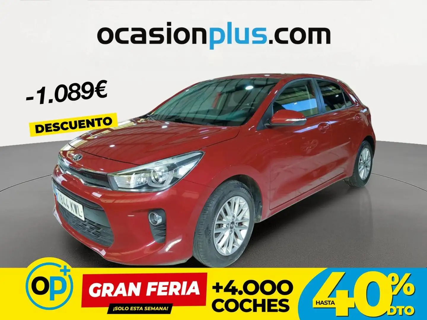 Kia Rio 1.0 T-GDi Eco-Dynamics Drive Rojo - 1