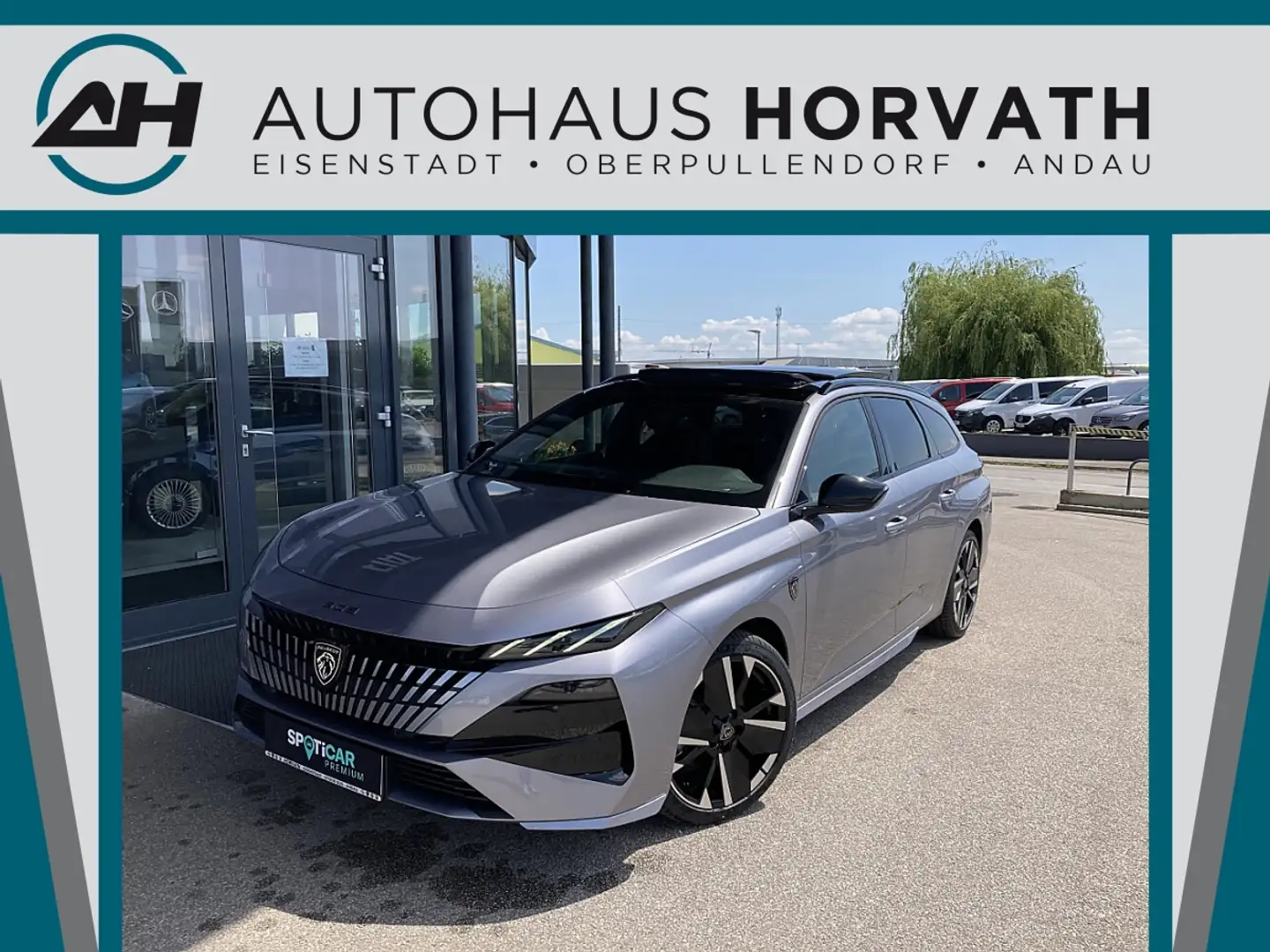 Peugeot 308 SW Hybrid 145 e-DSC6 GT Grau - 1