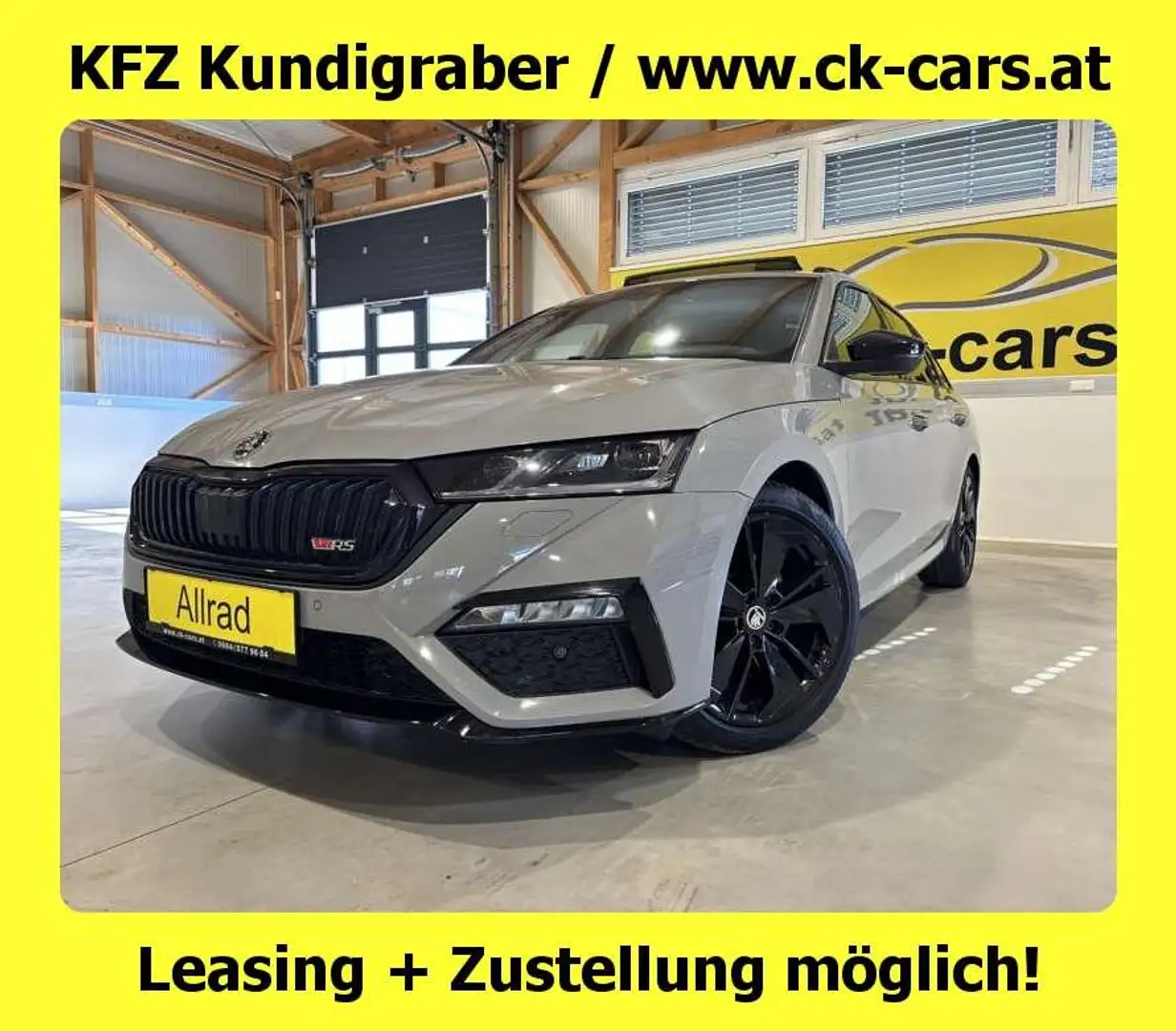Skoda Octavia RS SKY 4x4 **LED VIRTUAL COCKPIT HEAD-UP-DISPLAY** Grau - 1