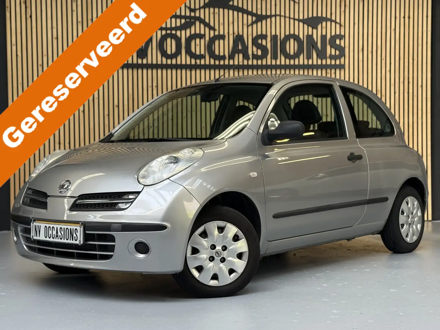 Nissan Micra 1.2 Otazu AUTOMAAT/AIRCO/84DKM/NAP/ISOFIX/UNIEK! Grijs - 1