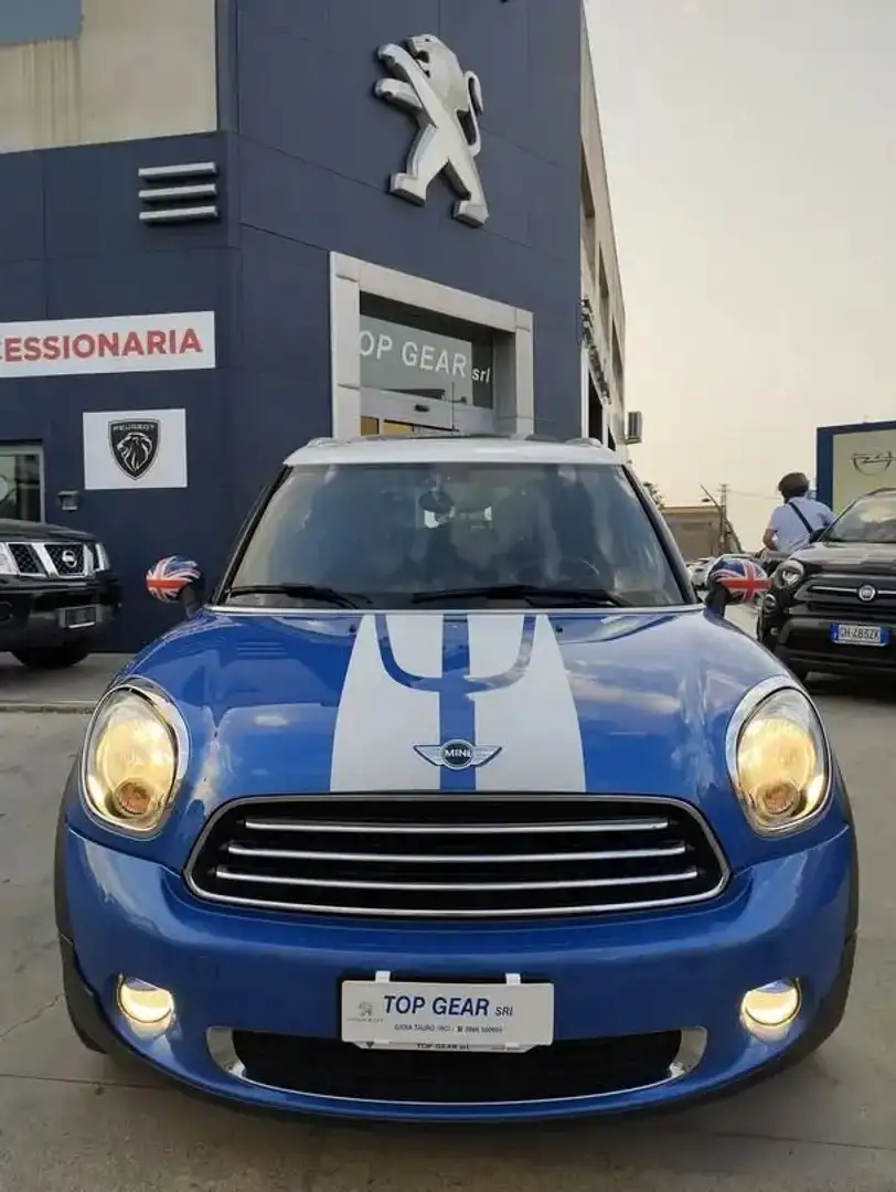 MINI Cooper D Countryman Mini Countryman 1.6 Cooper D all4 Bleu - 2