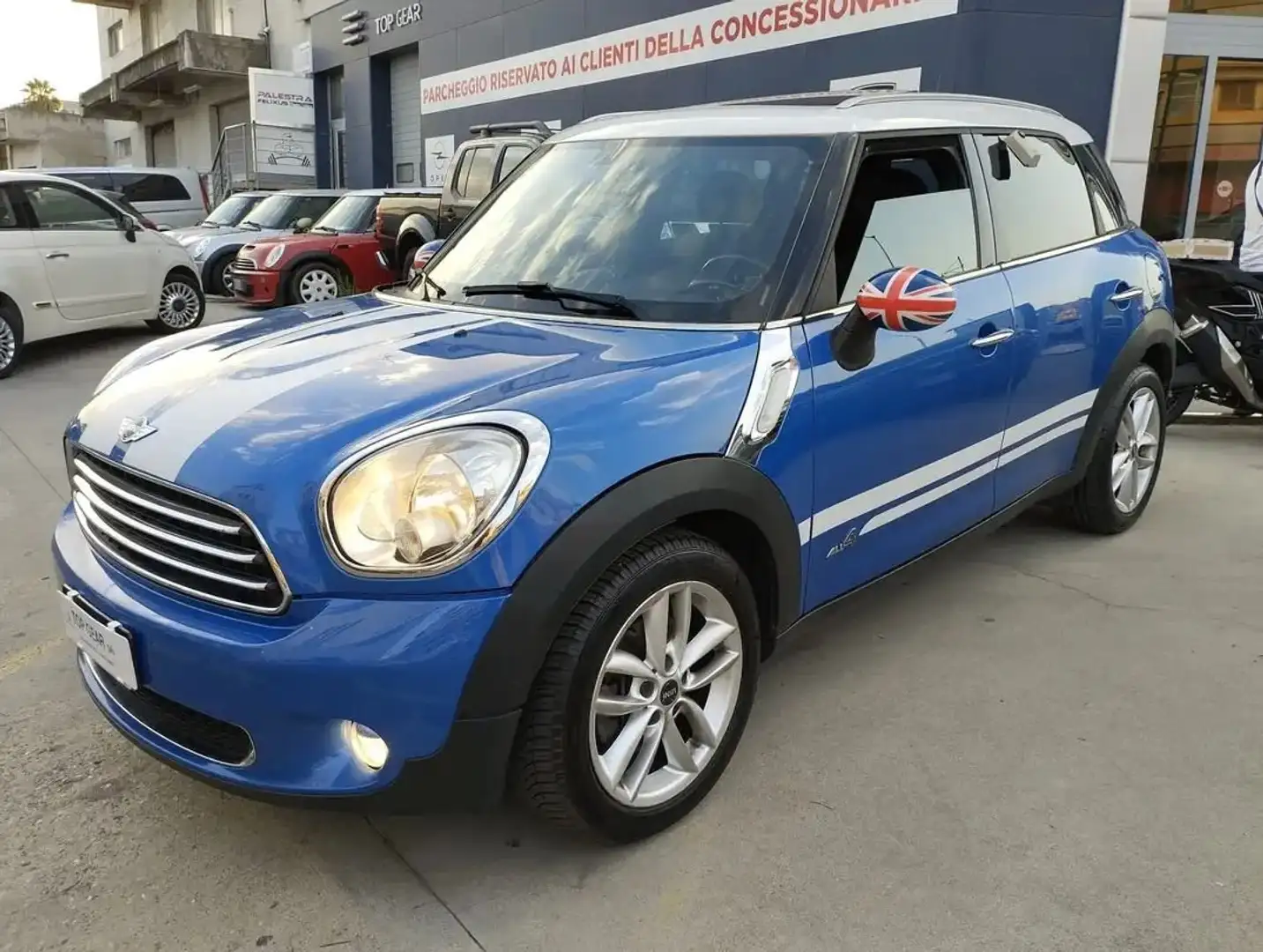 MINI Cooper D Countryman Mini Countryman 1.6 Cooper D all4 Bleu - 1