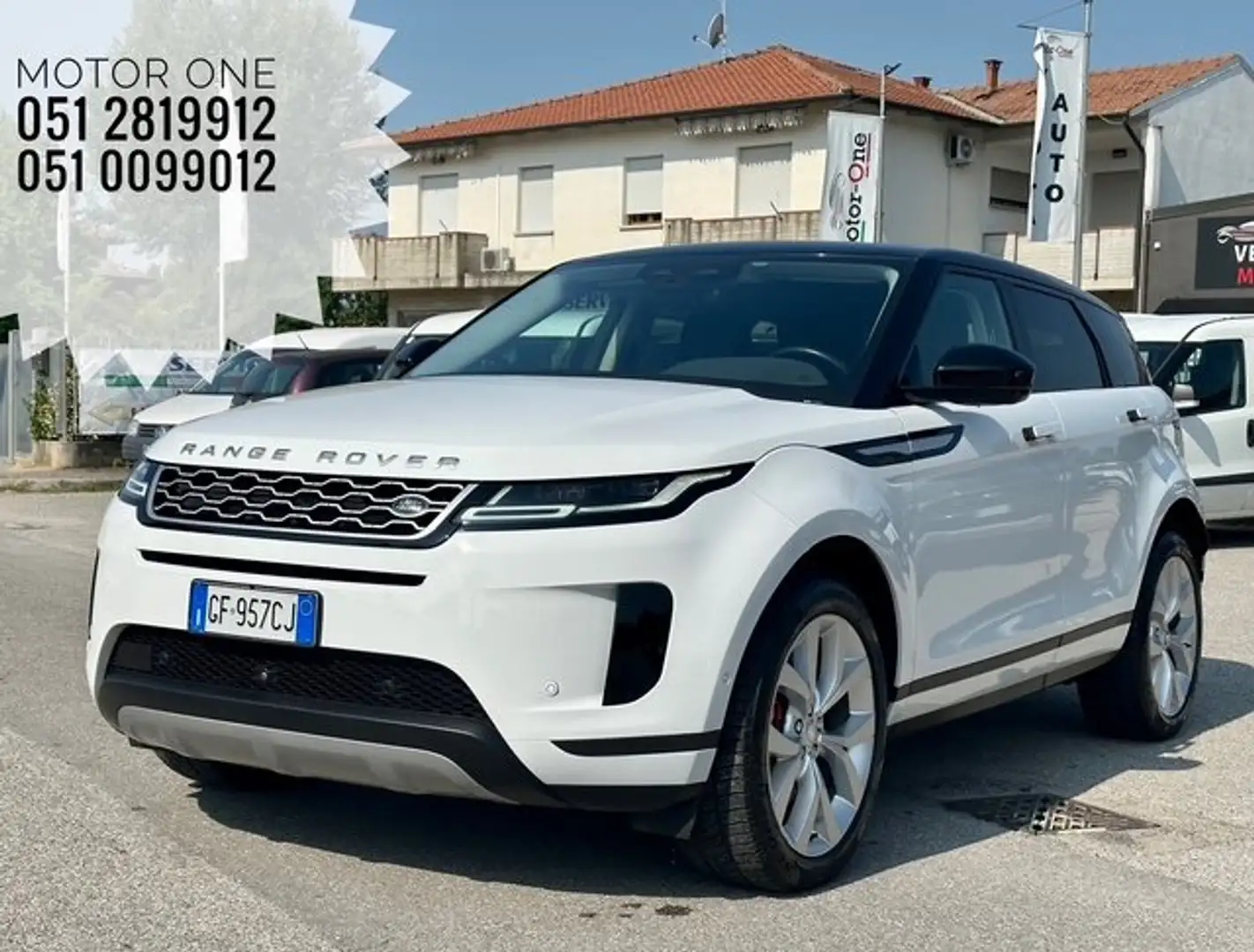 Land Rover Range Rover Evoque AUTOCARRO 5 POSTI 2.0d i4 mhev SE awd 163cv auto Bianco - 1