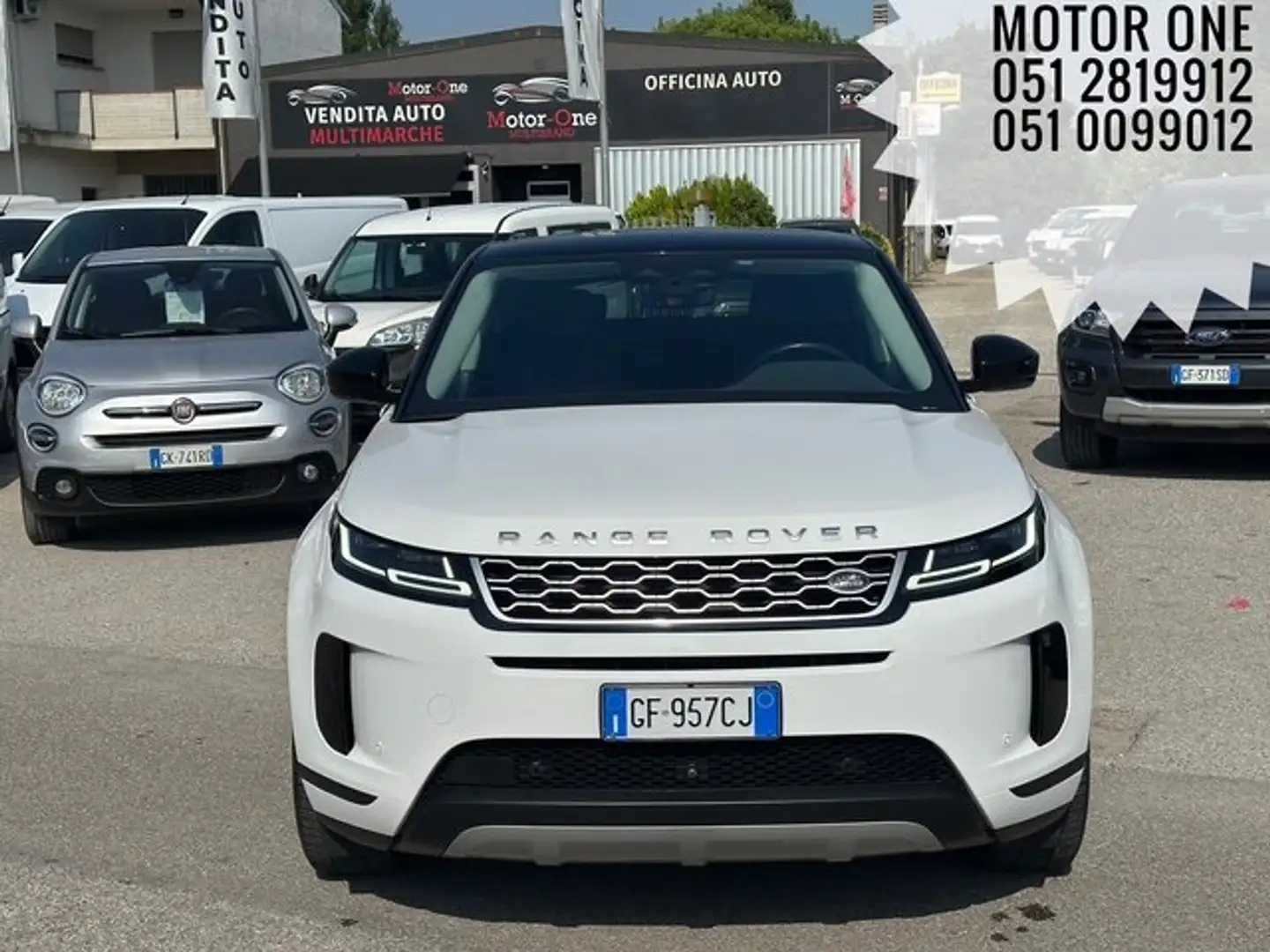 Land Rover Range Rover Evoque AUTOCARRO 5 POSTI 2.0d i4 mhev SE awd 163cv auto Bianco - 2