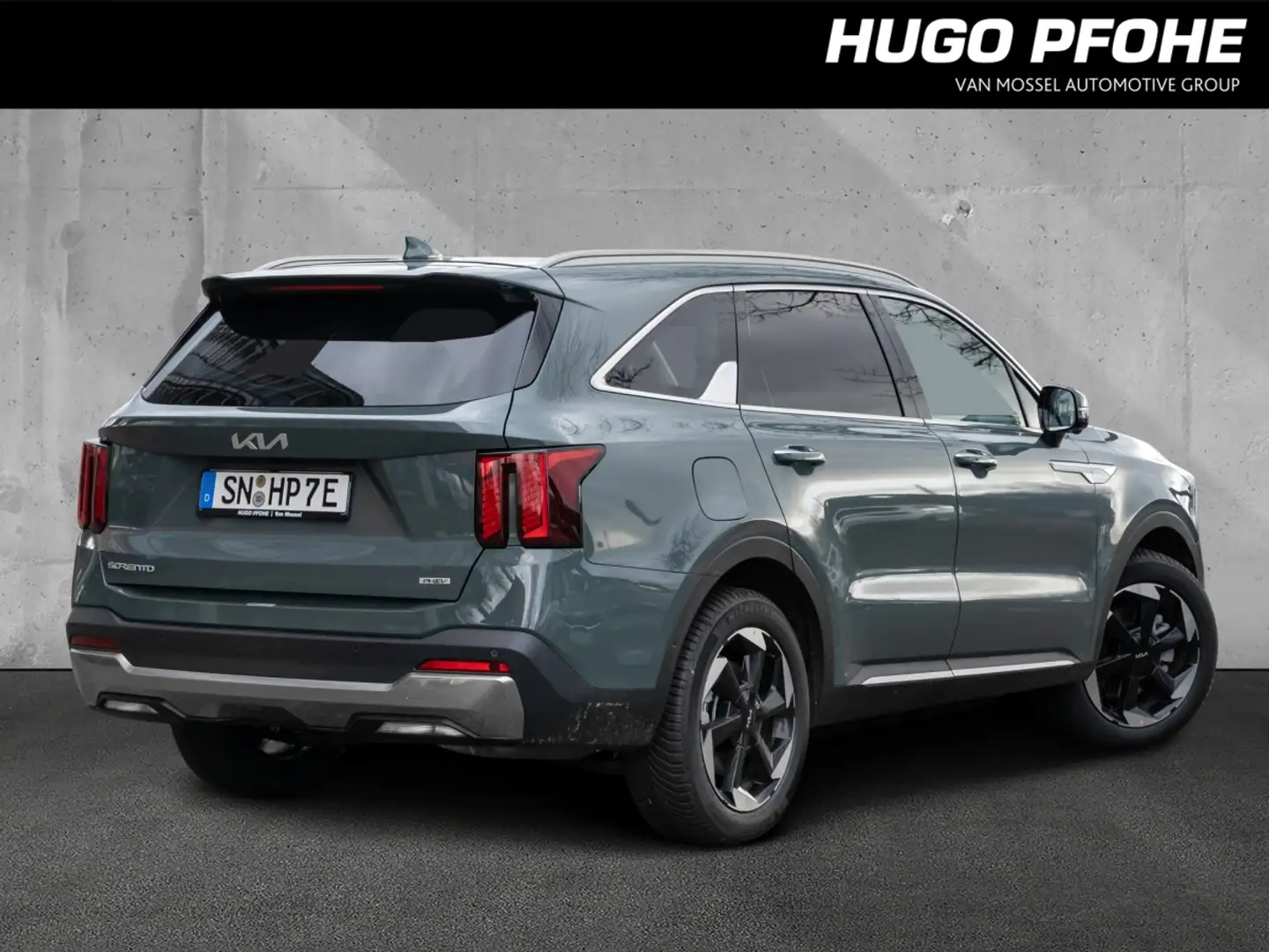 Kia Sorento . PHEV. AWD. Spirit. ACC. NAVI. LED. SHZ. LEDER LE Grün - 2
