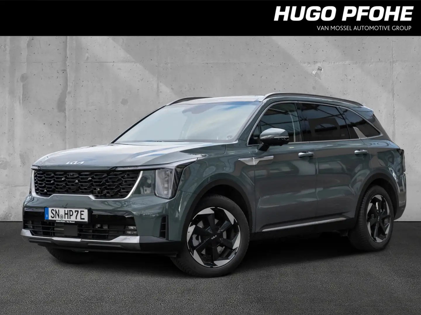 Kia Sorento . PHEV. AWD. Spirit. ACC. NAVI. LED. SHZ. LEDER LE Grün - 1