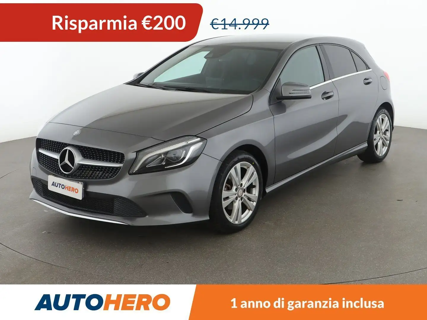 Mercedes-Benz A 180 A 180 CDI Sport Automatic Grigio - 1
