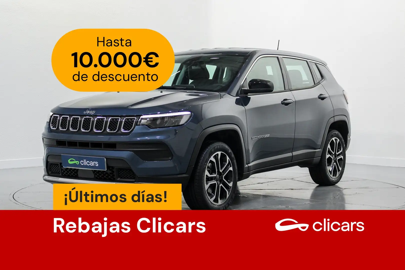 Jeep Compass 1.5 MHEV Altitude FWD DCT Azul - 1