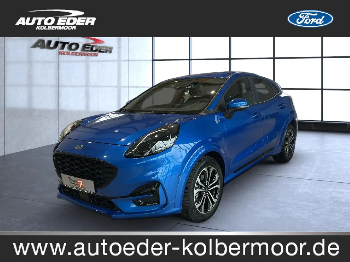 Ford Puma ST-Line Sportpaket Bluetooth Navi LED Klima Blau - 1