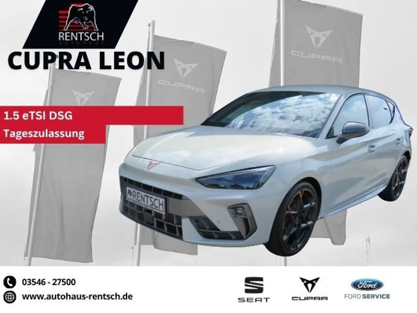 CUPRA Leon 1.5 eTSI *KAMERA*SHZ*LED*DCC* Gris - 1