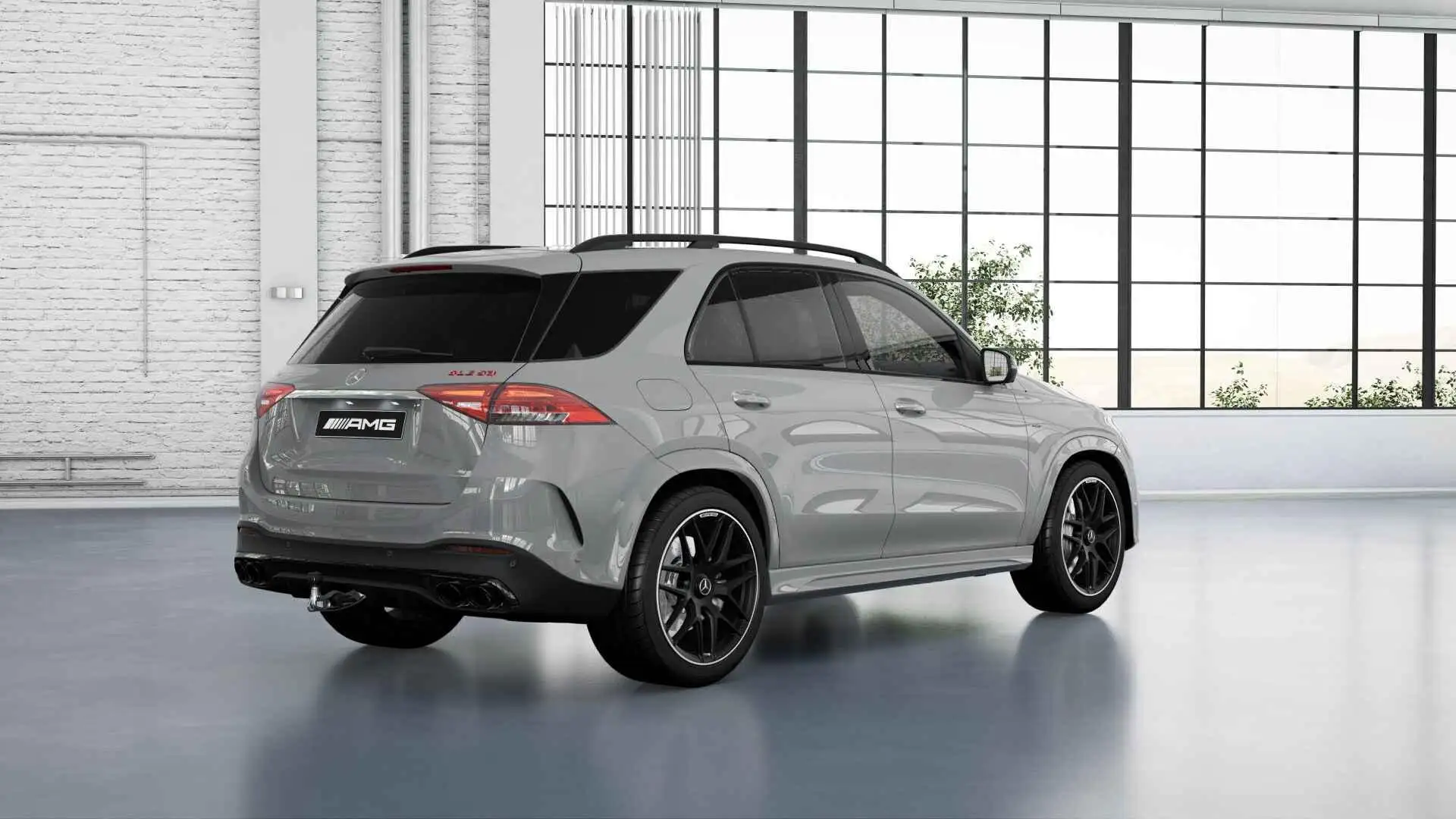 Mercedes-Benz GLE 53 AMG Hybrid 4MATIC+ | MANUFAKTUR Alpin Grau | Night pak Grijs - 2