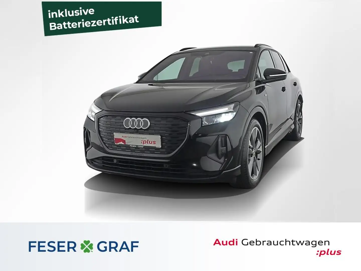 Audi Q4 e-tron 50 quattro AHK/Kamera/20`/ACC/Kamera Noir - 1