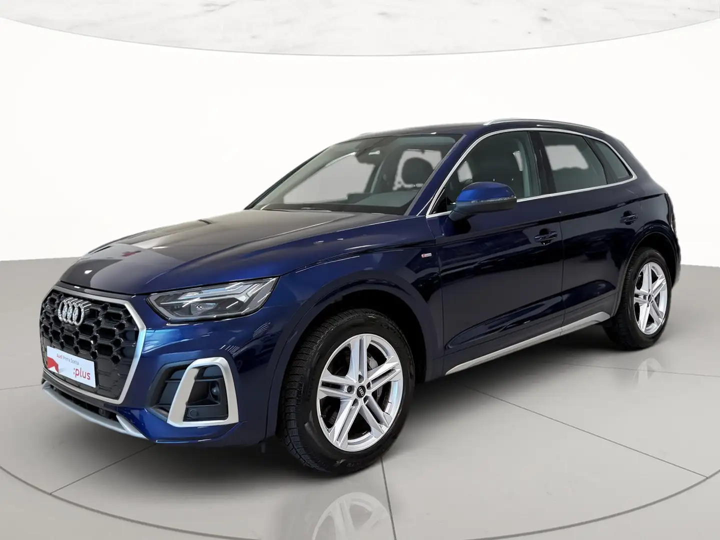 Audi Q5 50 3.0 tdi mhev 48v s line quattro tiptronic Bleu - 1