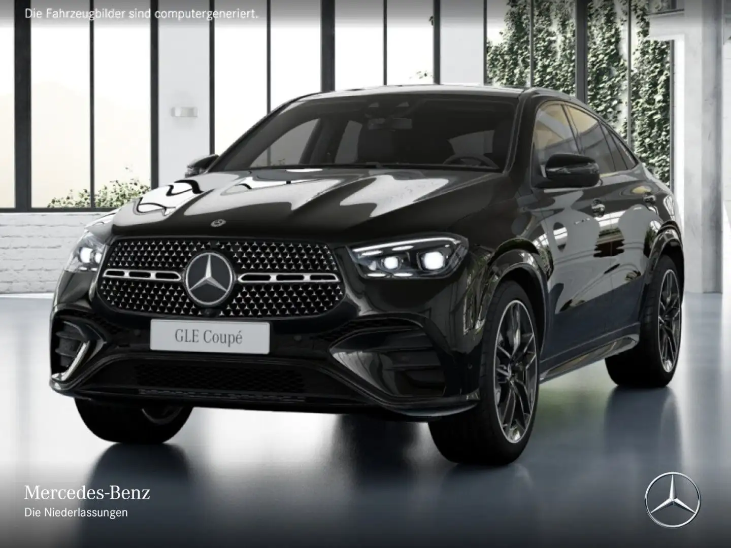 Mercedes-Benz GLE 400 e Coupé 4M AMG+NIGHT+PANO+360+AHK+HUD+9G Černá - 2
