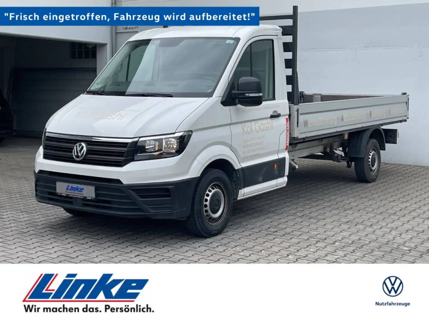Volkswagen Crafter 35 2.0 TDI Pritsche lang AHK/Bluetooth Blanc - 1